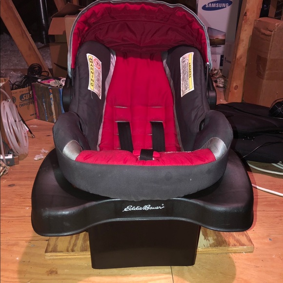 eddie bauer infant car seat and stroller